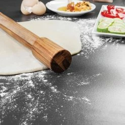 Acacia Dark Wood Fixed Width Rolling Pins (Set of 2) by Ironwood -Cheap Bakeware Store acacia wood ironwood rolling pins 28986 4f 1000