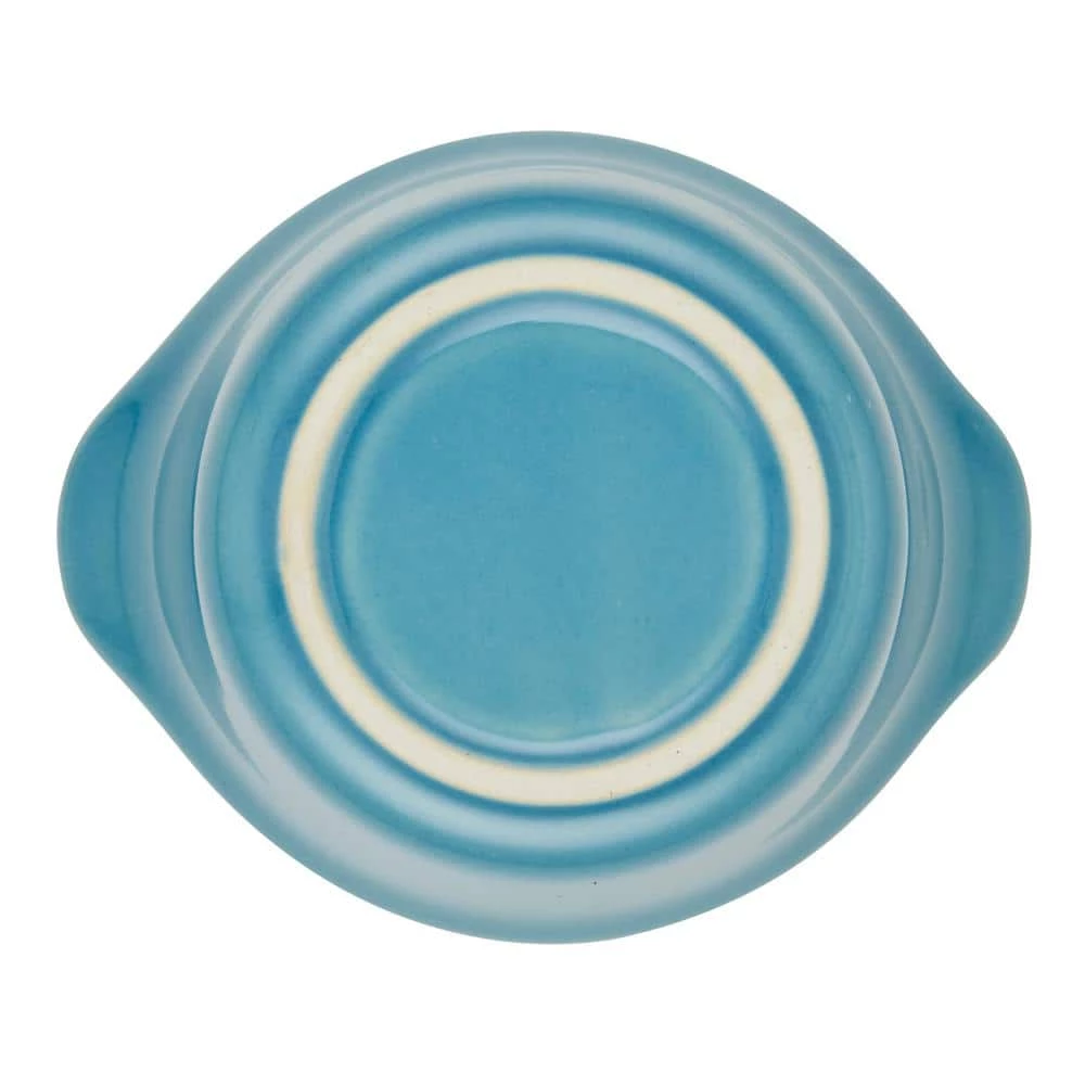 4-Piece Agave Blue Ceramics Bakeware Set by Rachael Ray 7 4-Piece Agave Blue Ceramics Bakeware Set by Rachael Ray - Image 7