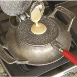 Norwegian Krumkake and Pizelle Iron by Nordic Ware -Cheap Bakeware Store aluminum nordic ware baking molds 01540m 4f 1000