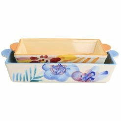 Goji Blossom 2-Piece Handpainted Bakeware Set by Spice BY TIA MOWRY -Cheap Bakeware Store assorted bakeware sets 985118438m fa 1000