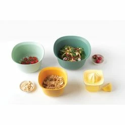 Mixing Bowl Set - 2 Mixing Bowls, Colander and Measuring Jug with Juicer by Brabantia -Cheap Bakeware Store assorted brabantia mixing bowls 122262 76 1000