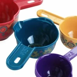 Cassia Cinnamon 4-Piece Melamine Measuring-cup in Assorted Colors by Spice BY TIA MOWRY -Cheap Bakeware Store assorted measuring cups measuring spoons 985118504m fa 1000