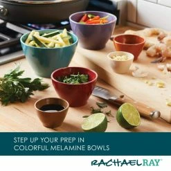 Cucina Melamine Nesting Measuring Cups, 6-Piece, Assorted Colors by Rachael Ray -Cheap Bakeware Store assorted rachael ray measuring cups measuring spoons 48172 fa 1000