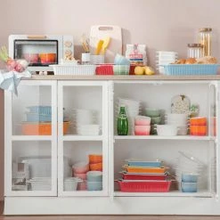 4-Piece 9.8 fl. oz. Ceramic Square Ramekin Dish (Set of 4) by MALACASA -Cheap Bakeware Store bake mini 002 malacasa bakeware sets bake mini 002 31 1000