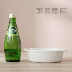 Ceramic 10.48 fl. oz. Oval Ramekin Dish (Set of 4) by MALACASA -Cheap Bakeware Store bake mini 003 malacasa bakeware sets bake mini 003 76 1000