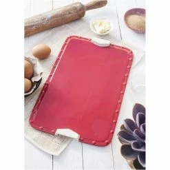 Ceramic Rectangular Baking Tray with Handles by Unbranded -Cheap Bakeware Store baking sheets 82 ce 3 31 1000