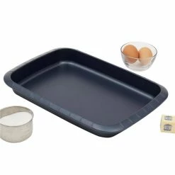 Indigo Non-Stick Carbon Steel Roasting Pan by Michael Graves Design -Cheap Bakeware Store baking sheets hdc92533 4f 1000