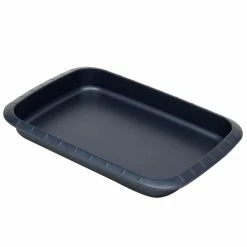 Indigo Non-Stick Carbon Steel Roasting Pan by Michael Graves Design