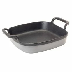 6 in. Enameled Weathered Gray Baking Dish by Bayou Classic
