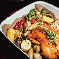 Reusable Roasting & Baking Sheet by Unbranded -Cheap Bakeware Store beige baking mats 36669 4f 1000