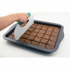 Perfect Slice Carbon Steel Cookie Sheet with Cutting Tool by BergHOFF -Cheap Bakeware Store berghoff baking sheets 2211615 31 1000