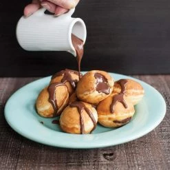 Danish Ebelskiver Iron by Nordic Ware -Cheap Bakeware Store black cast aluminum nordic ware baking molds 01740m 44 1000