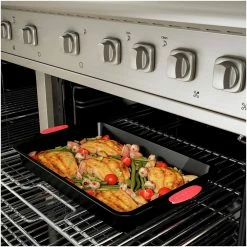 2-Piece Baking Pan Set by Classic Cuisine -Cheap Bakeware Store black classic cuisine bakeware sets hw031091 1f 1000