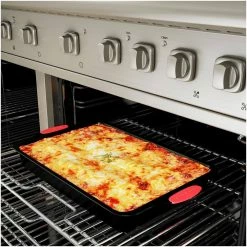 2-Piece Baking Pan Set by Classic Cuisine -Cheap Bakeware Store black classic cuisine bakeware sets hw031091 31 1000