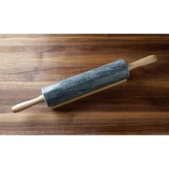 Black Marble Rolling Pin and Base by Fox Run -Cheap Bakeware Store black marble fox run rolling pins 3834 fa 1000