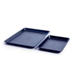 Steel Nonstick 2-Piece Cookie Sheet Set by Blue Diamond