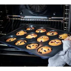 Steel Nonstick 5-Piece Bakeware Set by Blue Diamond -Cheap Bakeware Store blue blue diamond bakeware sets cc004065 001 1f 1000