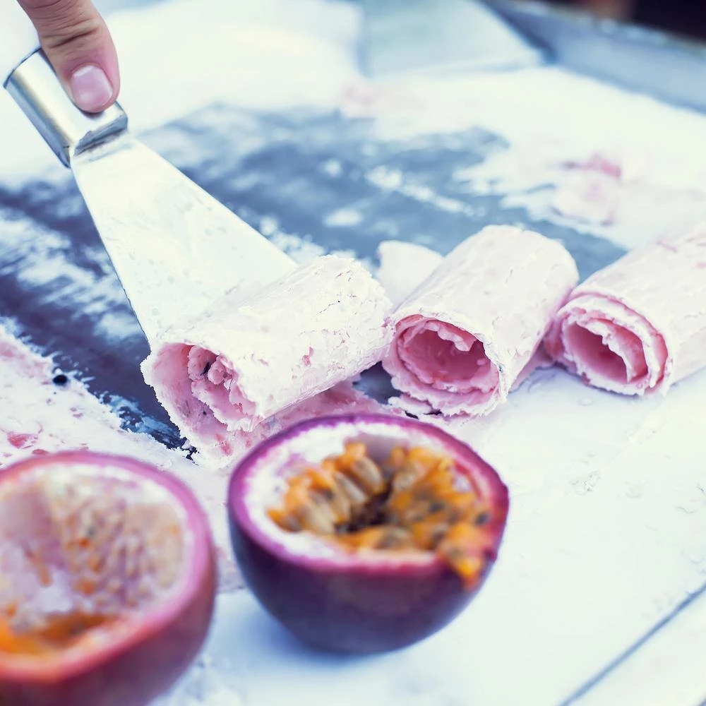 Ice Cream Roller Plate Anti Griddle Pan 3 Piece Set by Classic Cuisine 5 Ice Cream Roller Plate Anti Griddle Pan 3 Piece Set by Classic Cuisine - Image 5