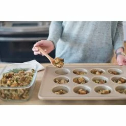 Good Grips Non-Stick Pro 12-Cup Muffin Pan by OXO -Cheap Bakeware Store bronze oxo cupcake pans muffin pans 11160500 44 1000