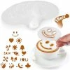 Zulay Plastic Stencils for Latte Art (16-Pack) by Zulay Kitchen