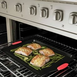 3-Piece Cookie Sheet Set by Classic Cuisine -Cheap Bakeware Store classic cuisine baking sheets hw031088 31 1000