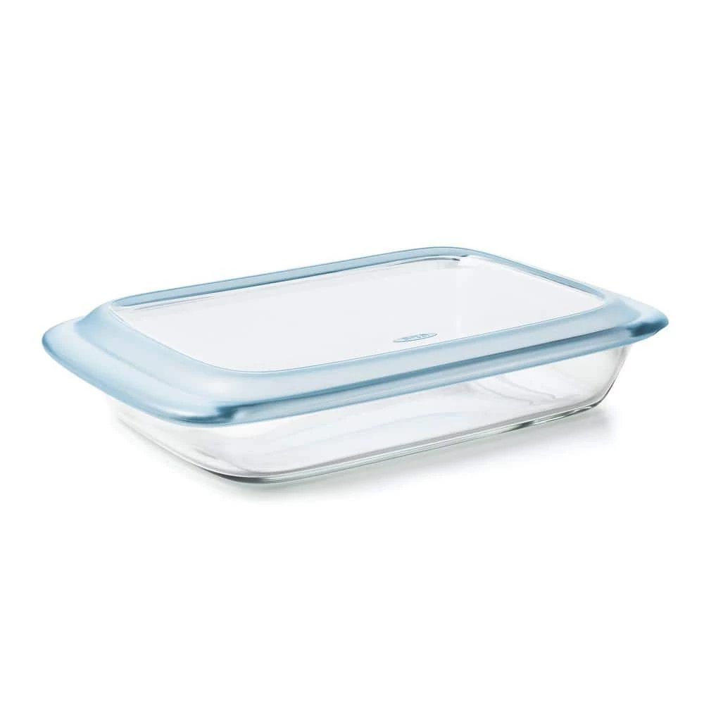 Good Grips 3.0 qt. Glass Bake, Serve and Store Dish with Lid by OXO 1 Good Grips 3.0 qt. Glass Bake, Serve and Store Dish with Lid by OXO