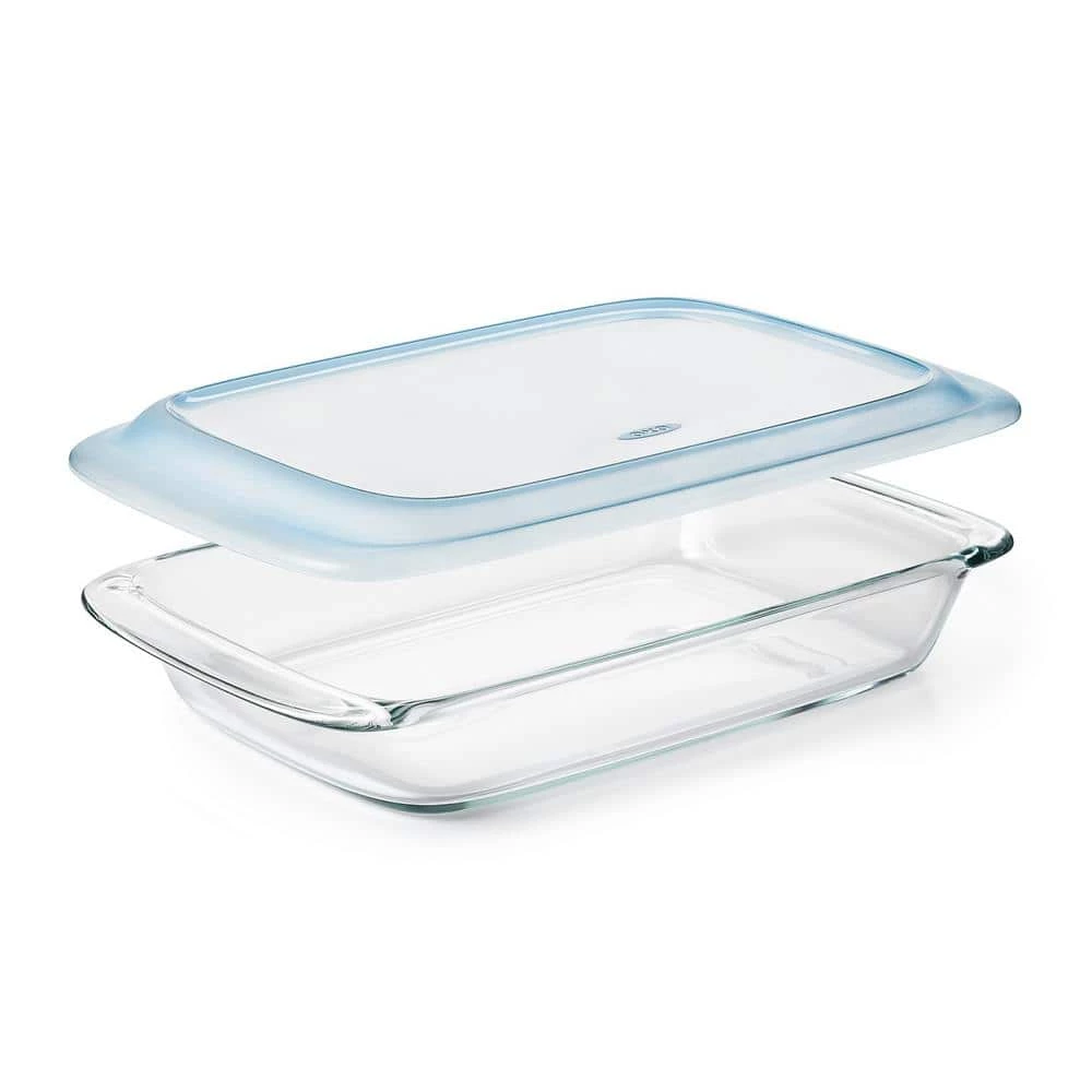 Good Grips 3.0 qt. Glass Bake, Serve and Store Dish with Lid by OXO 4 Good Grips 3.0 qt. Glass Bake, Serve and Store Dish with Lid by OXO - Image 4