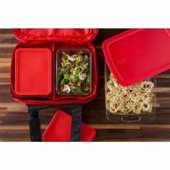 Easy Grab 9-Piece Glass Bakeware and Storage Set by Pyrex -Cheap Bakeware Store clear pyrex bakeware sets 1102267 40 1000