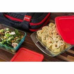 Easy Grab 9-Piece Glass Bakeware and Storage Set by Pyrex -Cheap Bakeware Store clear pyrex bakeware sets 1102267 a0 1000