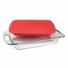 Easy Grab 3-qt Glass Baker with Red Lid by Pyrex