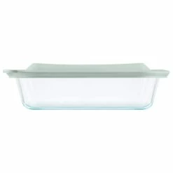 Deep Dish 7 in. x 11 in. Glass Baker by Pyrex