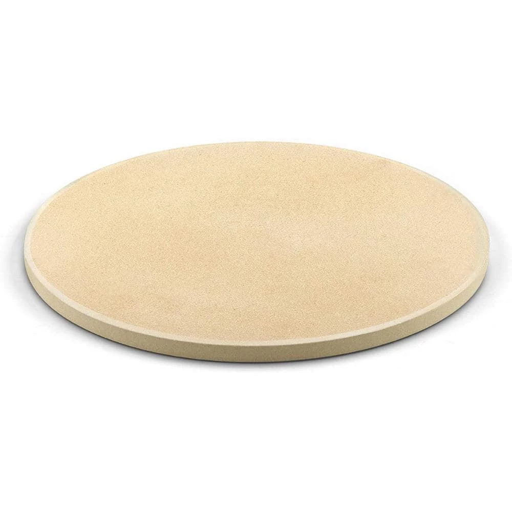 14 in. round x 5/8 in. Cream Pizza Grilling Baking Stone by Cook N Home 1 14 in. round x 5/8 in. Cream Pizza Grilling Baking Stone by Cook N Home