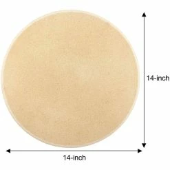 14 in. round x 5/8 in. Cream Pizza Grilling Baking Stone by Cook N Home 10 14 in. round x 5/8 in. Cream Pizza Grilling Baking Stone by Cook N Home -Cheap Bakeware Store cook n home pizza accessories 02661 fa 1000