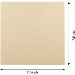 7.5 in. x 7.5 in. x 0.4 in. Square 6-Pieces/Set True Cordierite Pizza Grilling Baking Stone by Cook N Home 10 7.5 in. x 7.5 in. x 0.4 in. Square 6-Pieces/Set True Cordierite Pizza Grilling Baking Stone by Cook N Home -Cheap Bakeware Store cook n home pizza accessories 02676 fa 1000