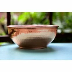 7.25 in. 100% Hammered Pure Copper Mixing Bowl - Perfect For Everyday Kitchen Use or As A Metal Decorative Bowl by Alchemade 17 7.25 in. 100% Hammered Pure Copper Mixing Bowl - Perfect For Everyday Kitchen Use or As A Metal Decorative Bowl by Alchemade -Cheap Bakeware Store copper alchemade mixing bowls alch 5008 fa 1000