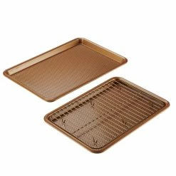 Bakeware 3-Piece Copper Cookie Pan Set by Ayesha Curry