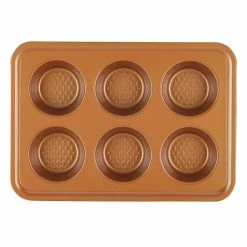 Ayesha Bakeware Toaster Oven Baking Set, Copper, 4-Piece by Ayesha Curry -Cheap Bakeware Store copper ayesha curry bakeware sets 47704 4f 1000