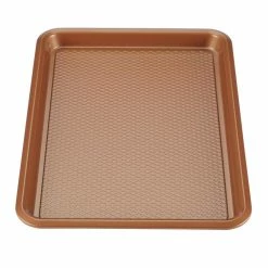 Ayesha Bakeware Nonstick Cookie Pan Set, 3-Piece, Copper by Ayesha Curry -Cheap Bakeware Store copper ayesha curry bakeware sets 47708 1f 1000
