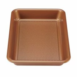 9 in. x 13 in. Copper Bakeware Covered Cake Pan by Ayesha Curry -Cheap Bakeware Store copper ayesha curry standard cake pans 47004 1f 1000