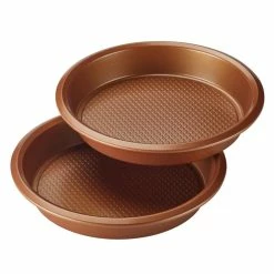 8 in. 2-Piece Round Cake Pan Set, Copper by Ayesha Curry