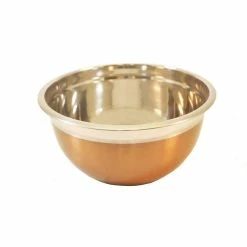 4-Piece Stainless Steel Mixing Bowls with Copper Finish by ExcelSteel -Cheap Bakeware Store copper excelsteel mixing bowls 720 1f 1000