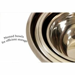4-Piece Stainless Steel Mixing Bowls with Copper Finish by ExcelSteel -Cheap Bakeware Store copper excelsteel mixing bowls 720 4f 1000