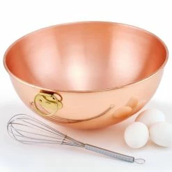 5 Qt. Solid Copper Beating Bowl by Old Dutch -Cheap Bakeware Store copper old dutch mixing bowls 770 31 1000