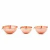 2 Qt., 4.5 Qt., 5 Qt. Solid Copper Beating Bowl (Set of 3) by Old Dutch