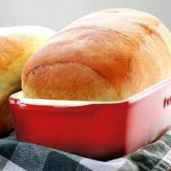 Artisan 1.25 Qt. Stoneware Rectangle Bake Pan in Red by Crock-Pot -Cheap Bakeware Store crock pot baking sheets 985112843m 31 1000