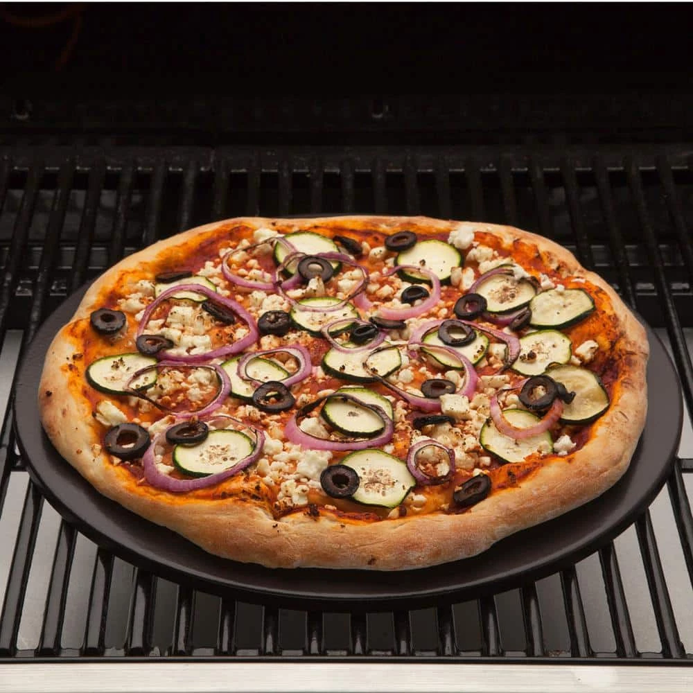 Alfrescamore Ceramic-Glazed Cordierite Pizza Grilling Stone by Cuisinart 3 Alfrescamore Ceramic-Glazed Cordierite Pizza Grilling Stone by Cuisinart - Image 3