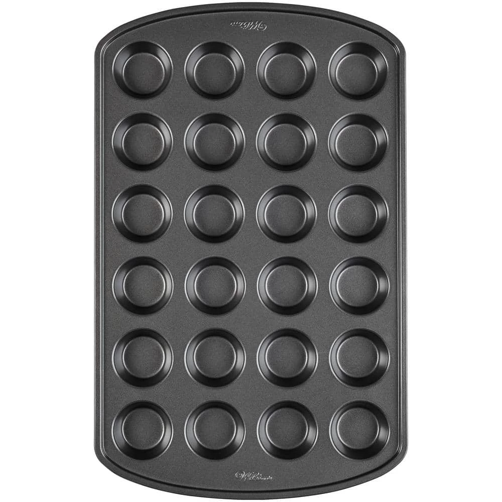 Perfect Results 24-Cup Non-Stick Mini Muffin Pan by WILTON:Wilton 1 Perfect Results 24-Cup Non-Stick Mini Muffin Pan by WILTON:Wilton