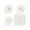 Jewish Symbols, Dreidle Miniprint Cookie Stencil Bundle (4 Patterns) by Designer Stencils