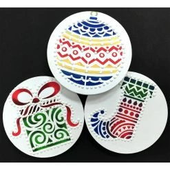 Christmas Cookie Balls, Modern Christmas Cookie Stencil Bundle (6 Patterns) by Designer Stencils -Cheap Bakeware Store designer stencils cake decorating supplies c234 954 b 4f 1000