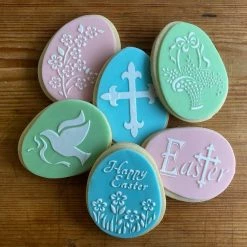 Easter Sunday Cookie Stencil Bundle (6-patterns) by Designer Stencils -Cheap Bakeware Store designer stencils cake decorating supplies c306 c879 b 1f 1000